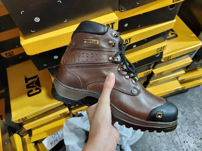 Botas coturno caterpillar 35/36 unisex  marrom 
