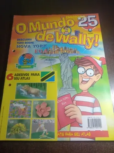 O mundo de wally nova York EUA onde está wally revista