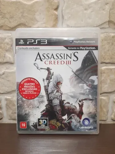 Jogo Assassin's Creed 3 de PS3