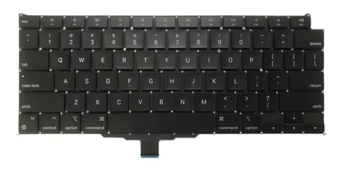 Teclado Para Macbook Air 13 M1 A2337 2020 Americano Us