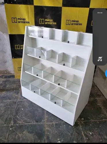 Ilha expositor miudezas 40 repartições