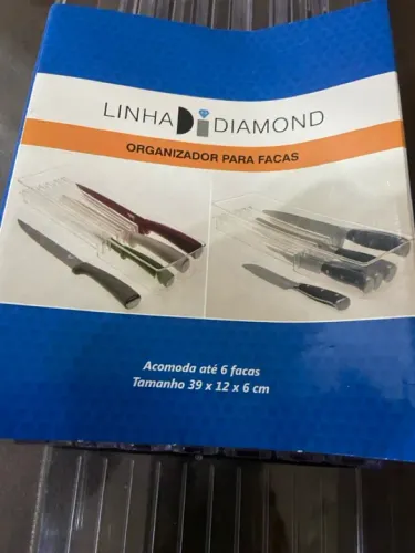 Organizador de Facas para Gaveta - Linha Diamond