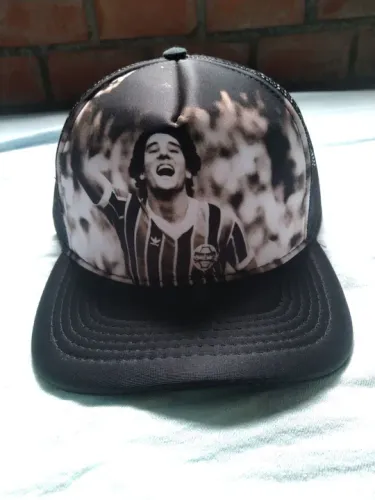 Kit 3 Boné Grêmio Trucker Retrô - Oferta Especial