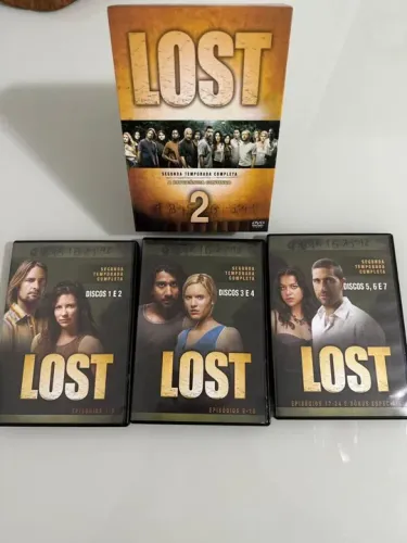 VENDO DVD Box LOST 2° Temporada (7 DVDs)