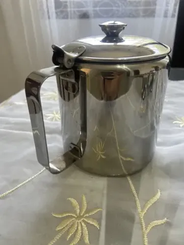 Leiteira Viel Inox - meio litro