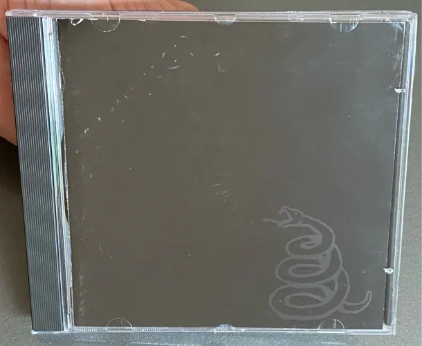 Cd Metallica Black Álbum japonês 