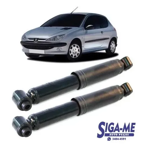 Amortecedor Traseiro Peugeot 206 99/ Cod: 22812