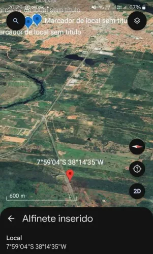 Vende-se  38 ha PE-320 proximo a BR 232 em Serra Talhada-PE