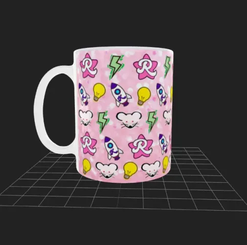 Caneca personalizada - Emilly Vick - Grupo dos Rosa Youtubers - Branco caneca 35,00