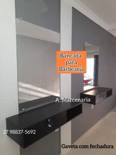 Bancada para Barbearia