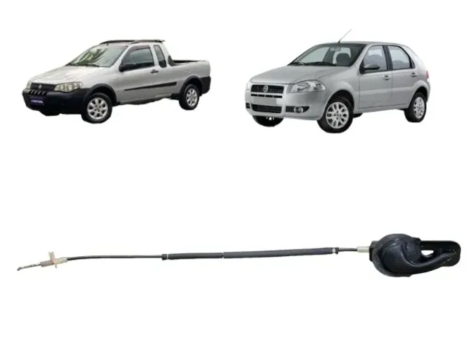 Maçaneta Interna Lado Esquerdo Fiat Strada Palio 2008 