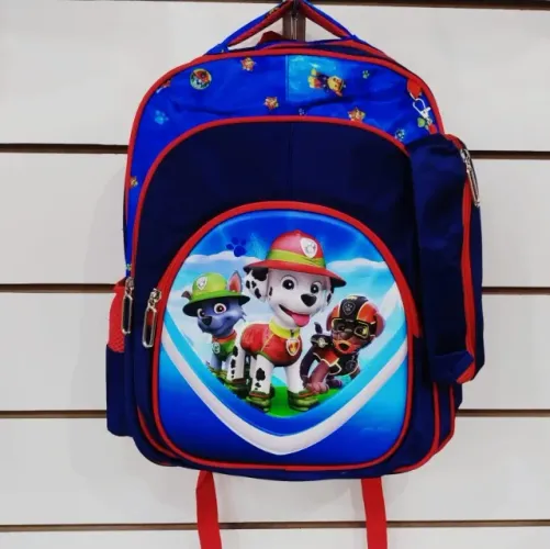 Mochila Costa Com Estojo 3d Dy Pers 42x32cm Da22294 Promoç - Patrulha Canina