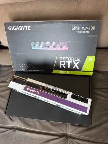 Placa de Vídeo Gigabyte GeForce RTX 3080 Ti Vision OC 12G