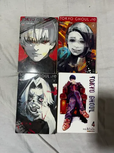 Mangás de vários animes