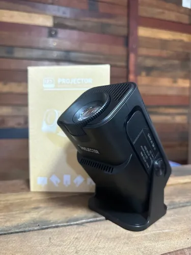 Projetor HY320 LED Mini Portátil - Qualidade de Imagem Incrível