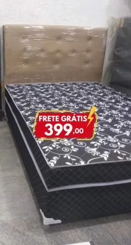 CAMA BOX CASAL CONJUGADA - FRETE GRÁTIS 