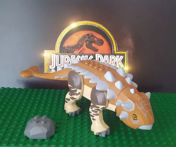 Dinossauro Anquilossauro Jurassic Park - blocos de montar (Lego)