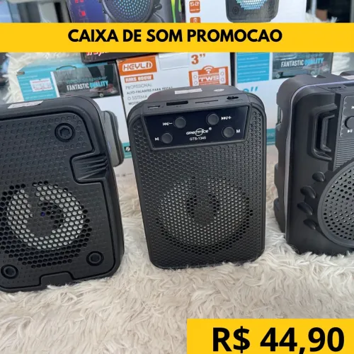 Caixa de Som Portátil Promocional - GTS-1345