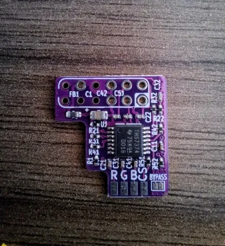 Mod RGB para NIntendo 64 da BitfunX