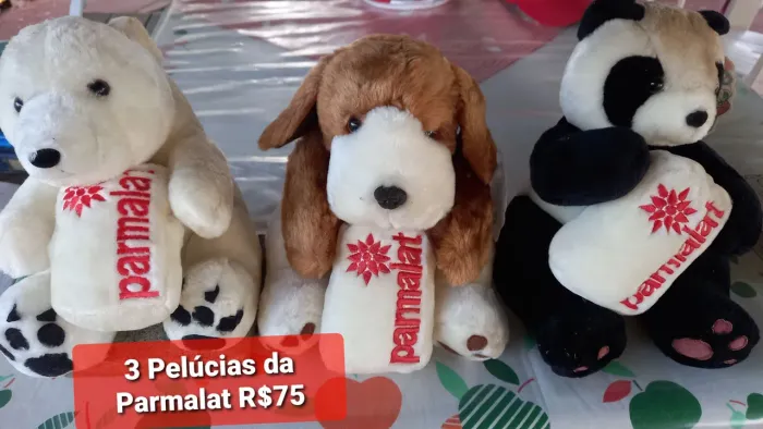 3 Pelúcias da Parmalat