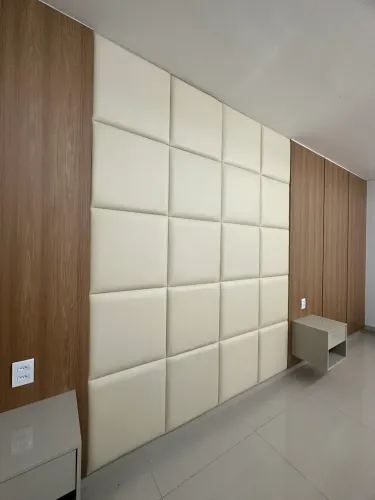 Cabeceira com painel planejados
