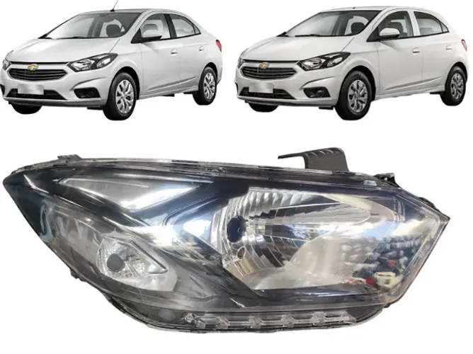  Farol Direito Onix Prisma 2017 2018 2019