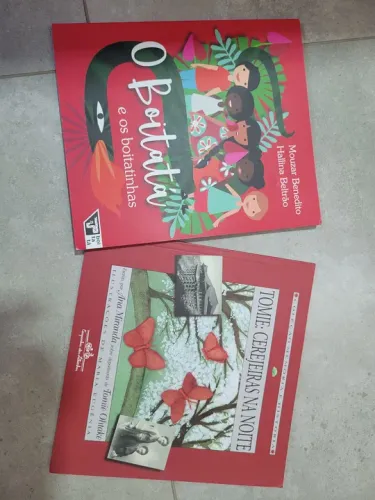 Livros infantis - O Boitatá e os Boitatinhas e Tomie: Cerejeiras na Noite