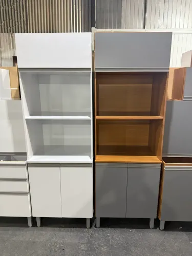 Armário torre de cozinha - 2 cores disponíveis 
