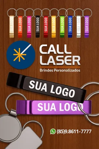 Abridor de Garrafa e Lata Personalizado - Sua Arte Aqui!