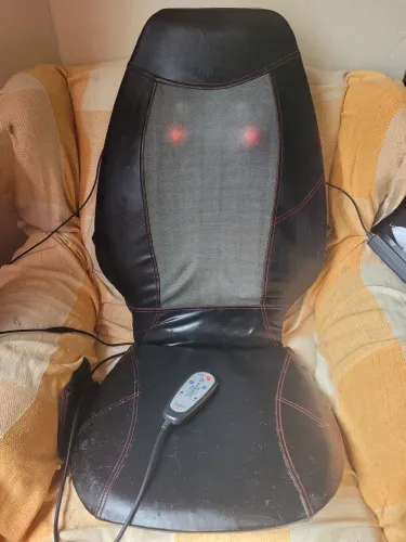 Massageador chiatsu físiomedic vibrador infravermelho
