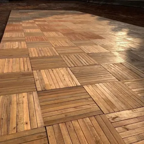 Locação de Piso Deck Madeira Premium para Stands AGRO e Eventos Corporativos em Goiânia