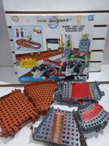 Caixa vazia Mario Kart somente essas peças