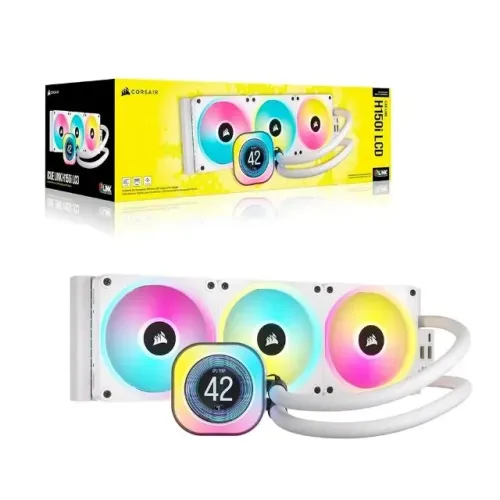 Water Cooler Corsair Icue H150i LCD 360m Novo (Nunca Usado)