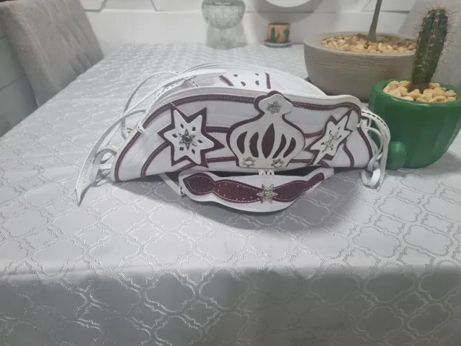 Chapéu nordestino  em couro legítimo