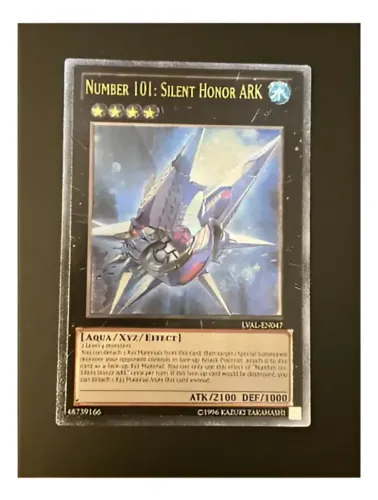 Yugioh!!! Number 101: Silent Honor Ark Lval-en047 Ultimare Rare