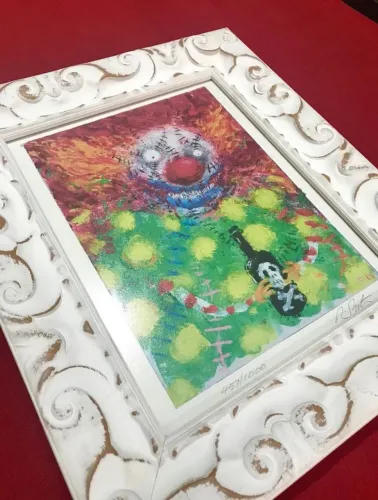 Edição limitada Tim Burton original, assinado 