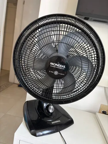 Ventilador de Mesa 40cm Super Power Mondial 140W - VSP-40-B