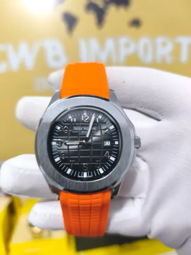 Relógio Patek Philippe com Pulseira de silicone