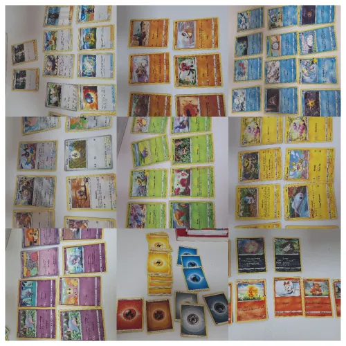 Lote de cartas pokemon