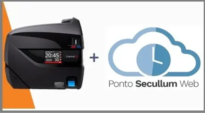 Relógio Ponto Digital ControliD + Secullum Gratis
