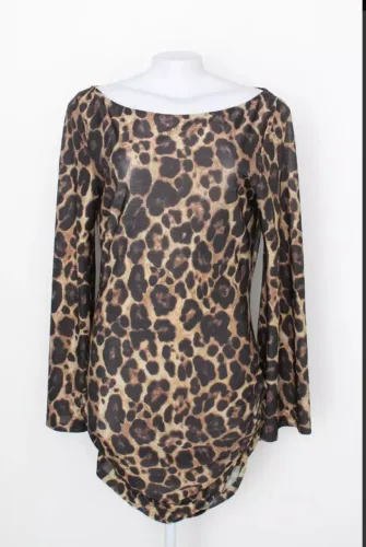 Vestido Letage Animal Print M