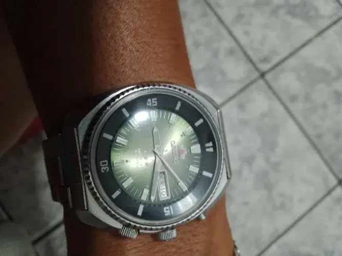 Relógio Orient automático king driver original 