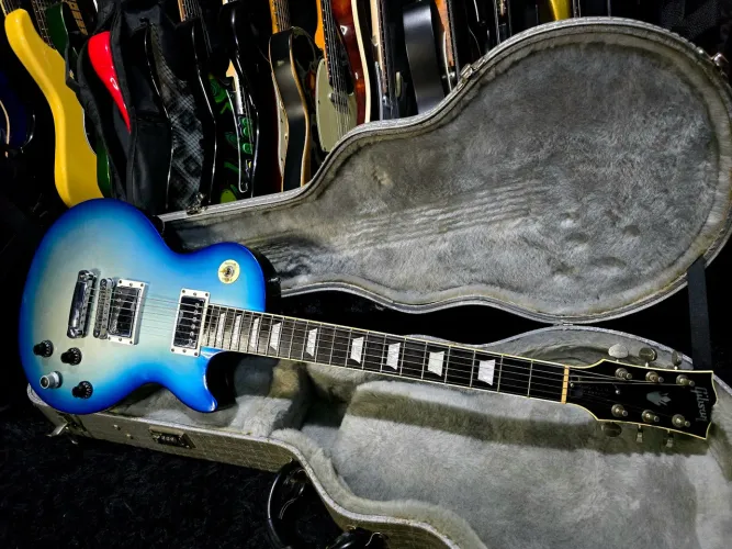Gibson Les Paul Robot First Run Blueburst Limited Editon /ñ epiphone prs fender ibanez esp
