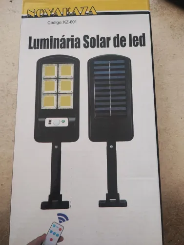 LUMINÁRIA SOLAR DE LED