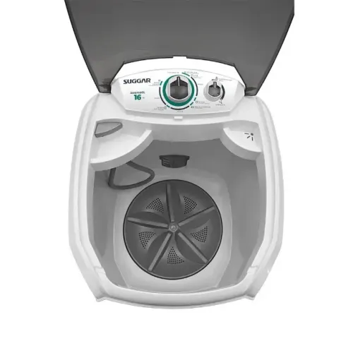 Tanquinho de Lavar Semi-Automática Suggar LC1622BR Lavamatic 16Kg Branca 220V