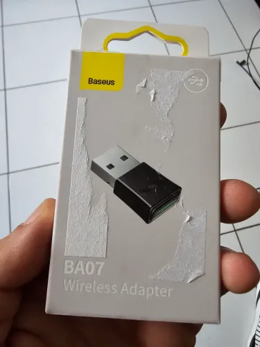 Adaptador Bluetooth 5.3 Baseus BA07. Novo e Lacrado. 
