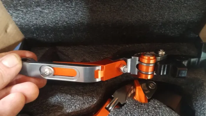 Para KTM Duke 390,manetes CNC e carenagem de painel.
