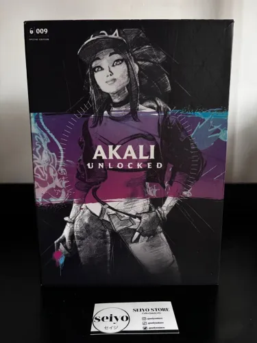 Estátua Akali Unlocked - League of Legends