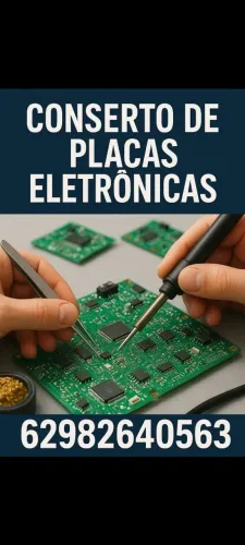 Conserto de placas eletrônicas 