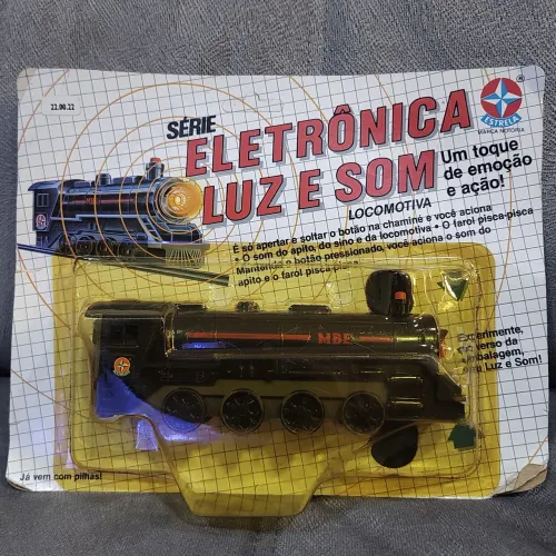 Trem Estrela - Eletrônica Luz e Som - Preto